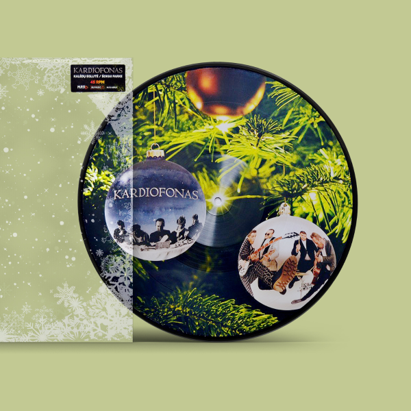„Kardiofonas“ – „Kalėdų eglutė / Šokiai parke“ EP (picture disc) LP, 2019